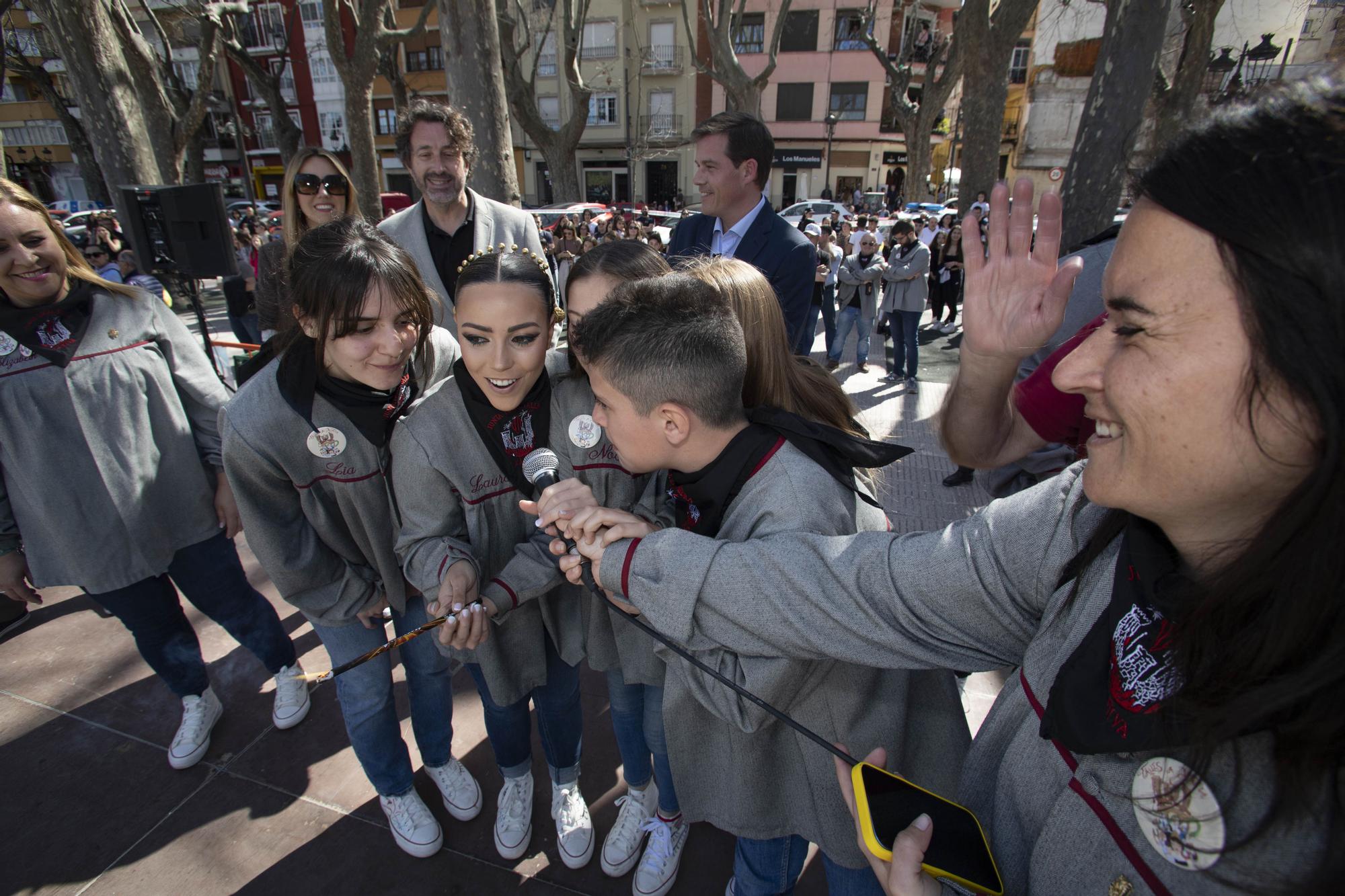 Búscate en la segunda mascletà de las Fallas 2023 en Xàtiva