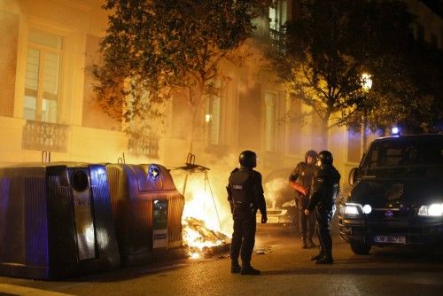 Incidentes en Madrid en la concentración de apoyo a Gamonal