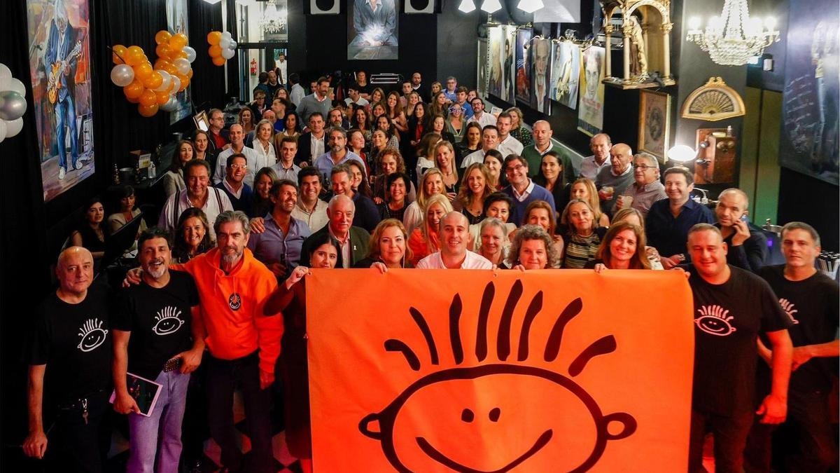 Asistentes a la gala solidaria a favor de la asociación "Galbán" en el Santa Cecilia en una edición pasada