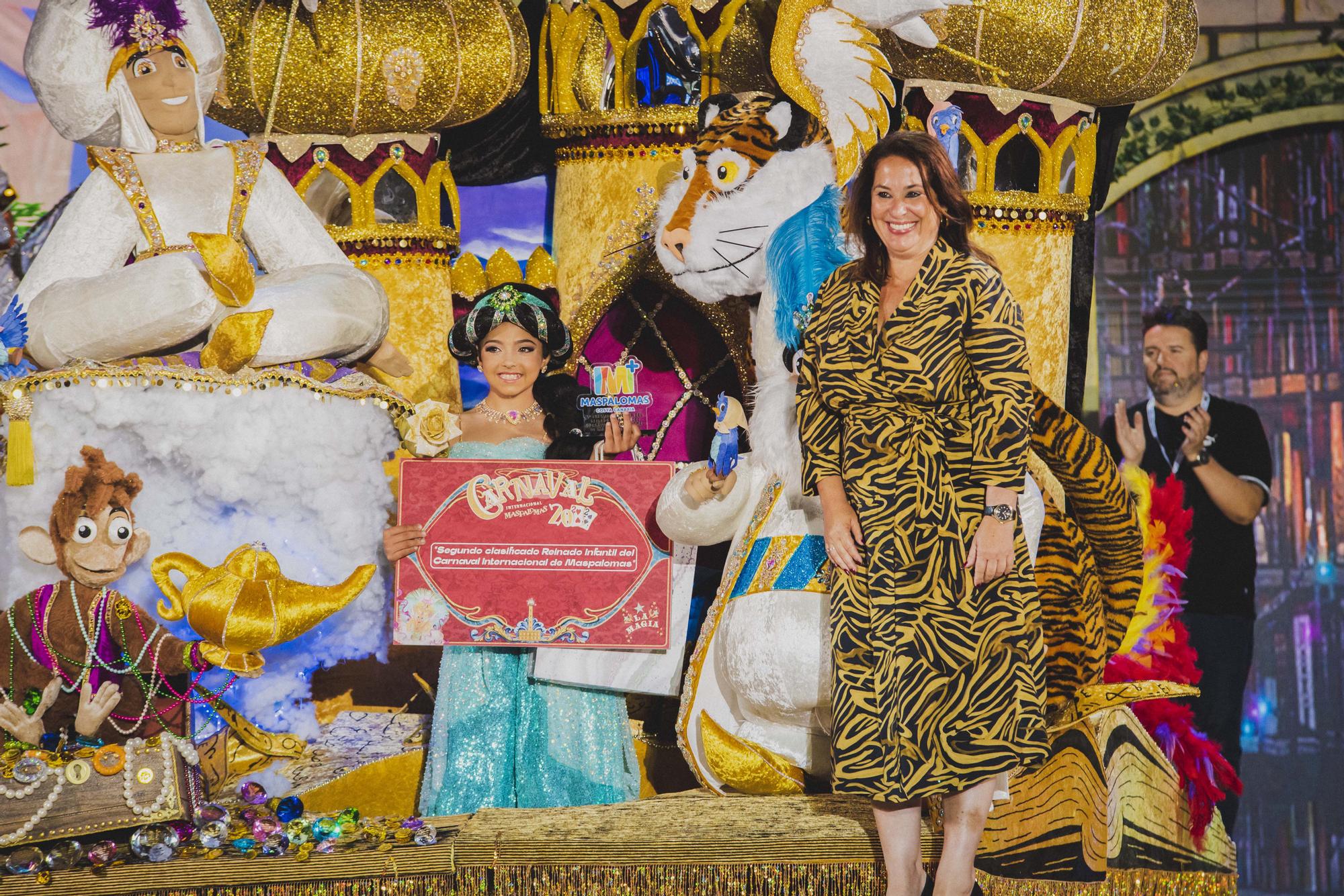 El carnaval internacional de Maspalomas 2022 de La Magia ya tiene Reina Infantil, Dalia Martín Almeida