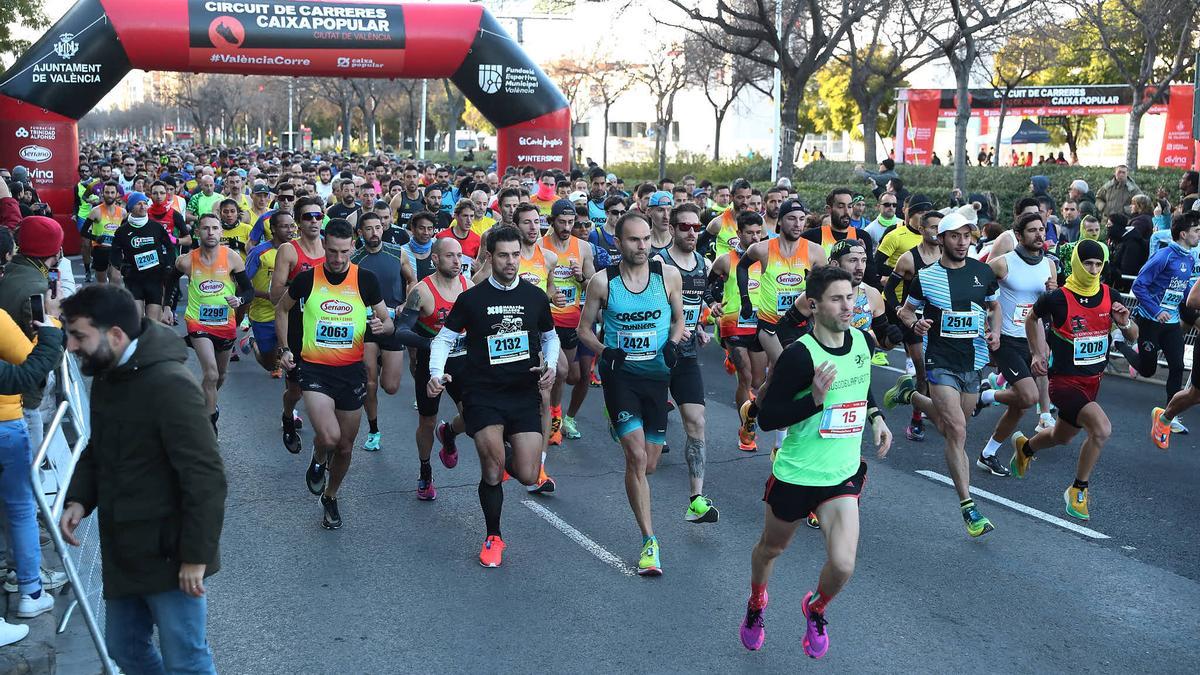 El XVIII Circuito de Carreras Caixa Popular 2023 llega este domingo 26 de febrero a la tercera parada del calendario.