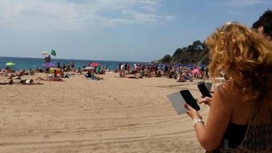 La platja de Lloret de Mar ofereix wifi públic i gratuït