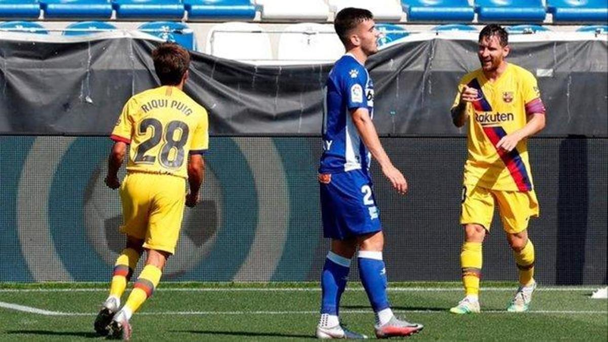 Messi firma la 'tregua de Nápoles'