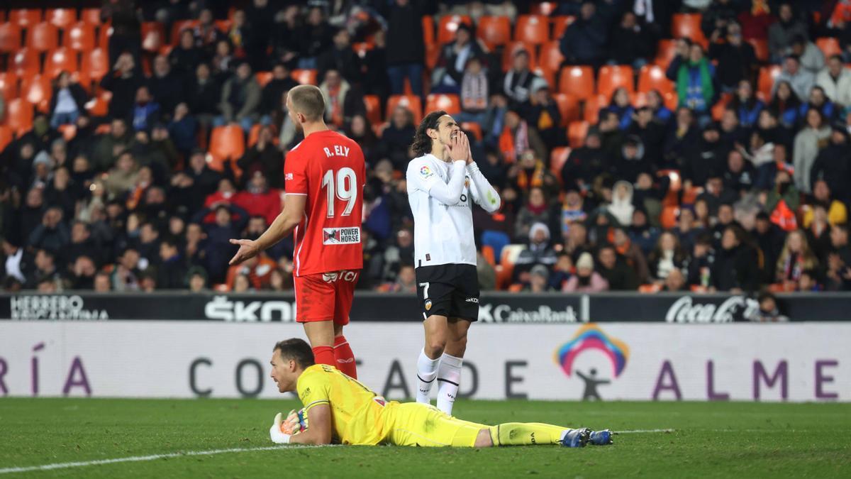 Partido de liga Valencia CF - Almeria CF