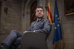 Pere Aragonès: «No contemplo la tornada de Junts al Govern, però seria desitjable de cara a pròxims governs»