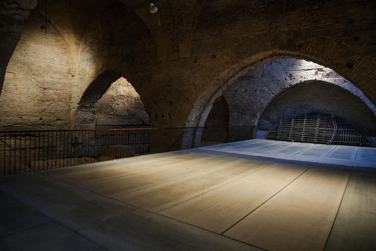Jornadas de puertas abiertas de las Reales Atarazanas de Sevilla. A 23 de octubre de 2025 en Sevilla, Andalucía (España). La consejera de Cultura y Deporte, Patricia del Pozo, inaugura este jueves en Sevilla la reapertura de las Reales Atarazanas, que celebran sus jornadas de puertas abiertas para dar a conocer al público este emblemático edificio tras su restauración. 23 OCTUBRE 2025 Francisco J. Olmo / Europa Press 23/10/2025. Francisco J. Olmo;category_code_new;