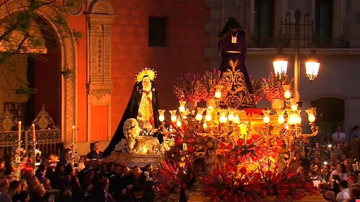 Procesión de Vía Crucis Esperanza en Madrid