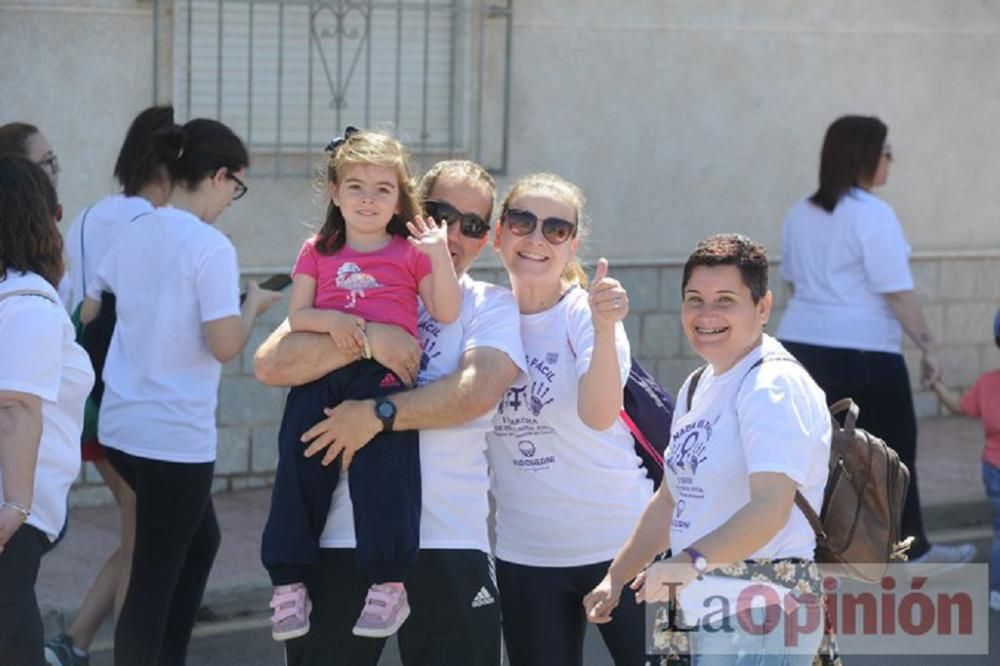 Marcha contra la violencia de género en La Aljorra