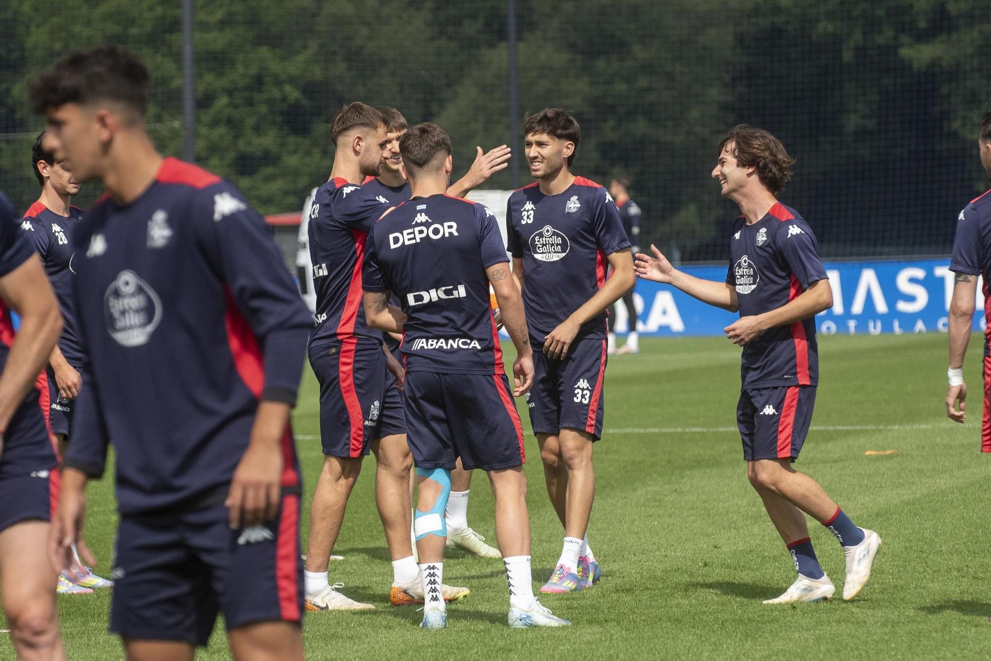 El Dépor empieza a preparar sin Eddahchouri su visita a Zaragoza