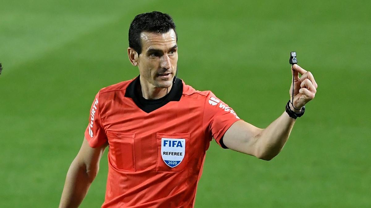 Juan Martínez Munuera, árbitro del Comité Valenciano.