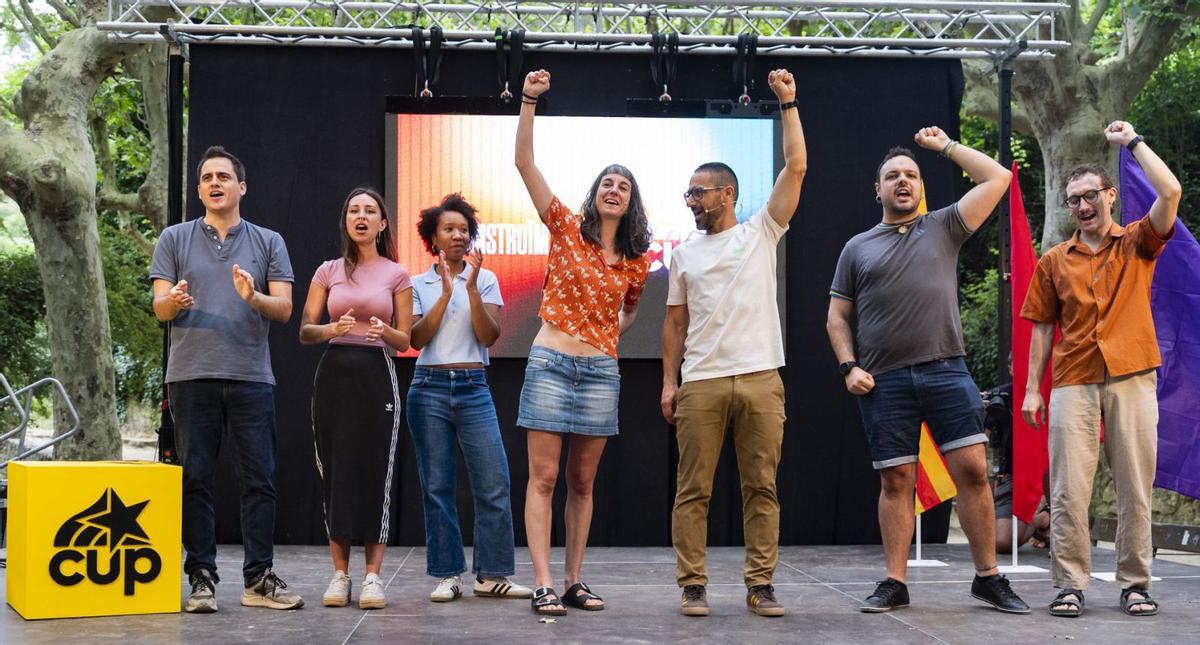 La CUP estrena logo per exterioritzar la seva refundació La CUP estrena logo per exterioritzar la seva refundació