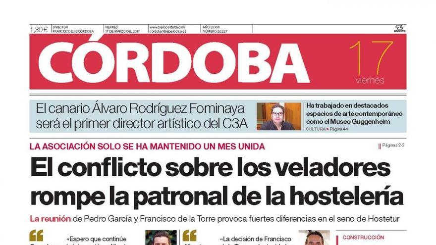 La portada de CÓRDOBA