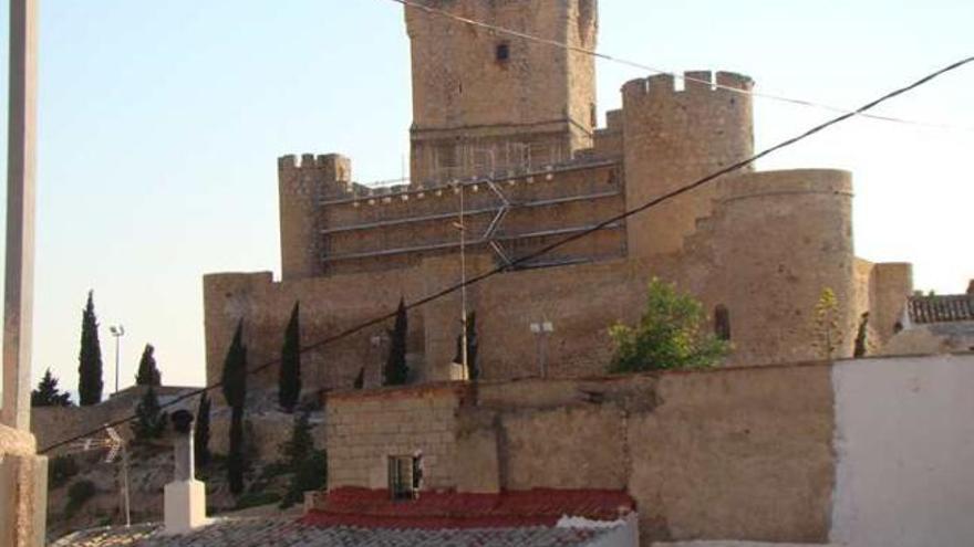 Imagen del castillo de la Atalaya de Villena.