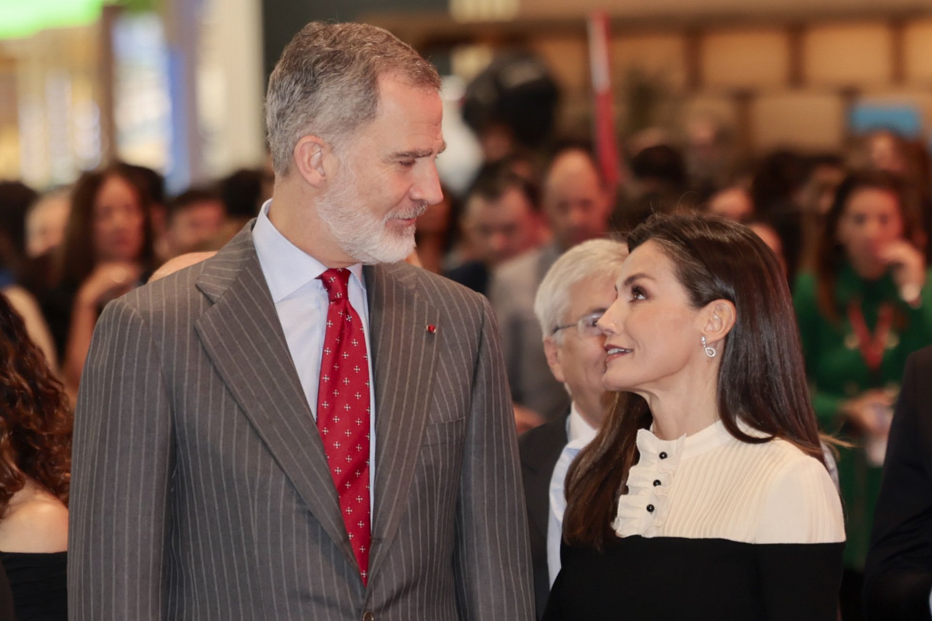 El rey Felipe VI y la reina Letizia en FITUR 2024