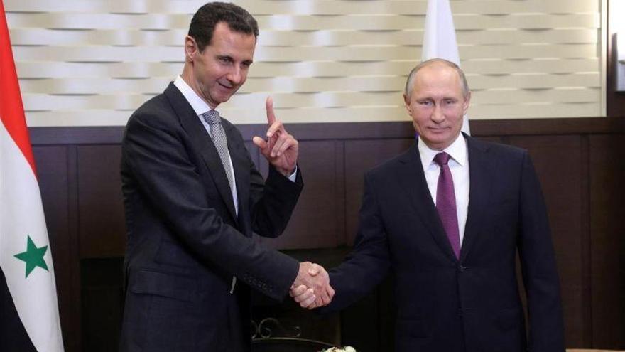 Putin le dice a Asad que ya da por acabada la fase militar en Siria