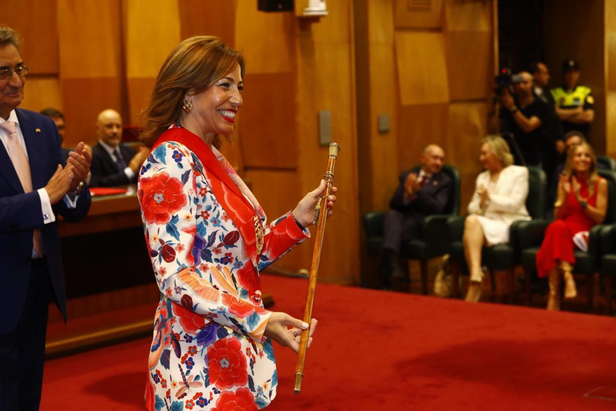 En imágenes | Investidura de Natalia Chueca como alcaldesa de Zaragoza