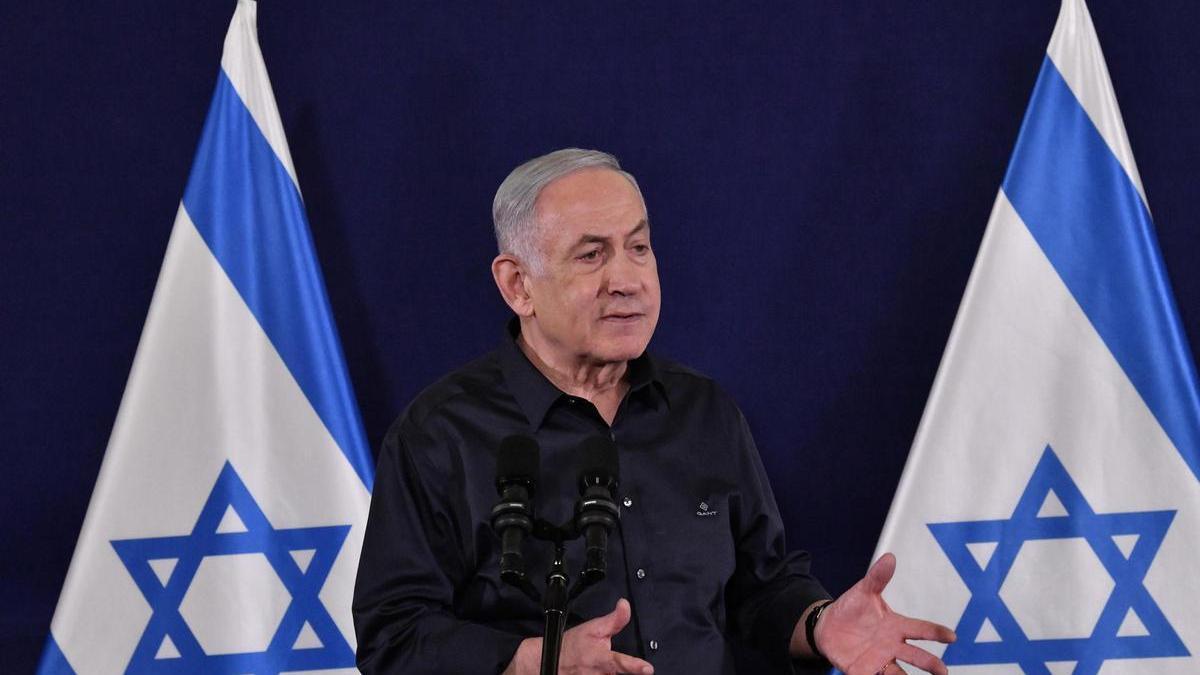 El primer Ministro de Israel, Benjamin Netanyahu