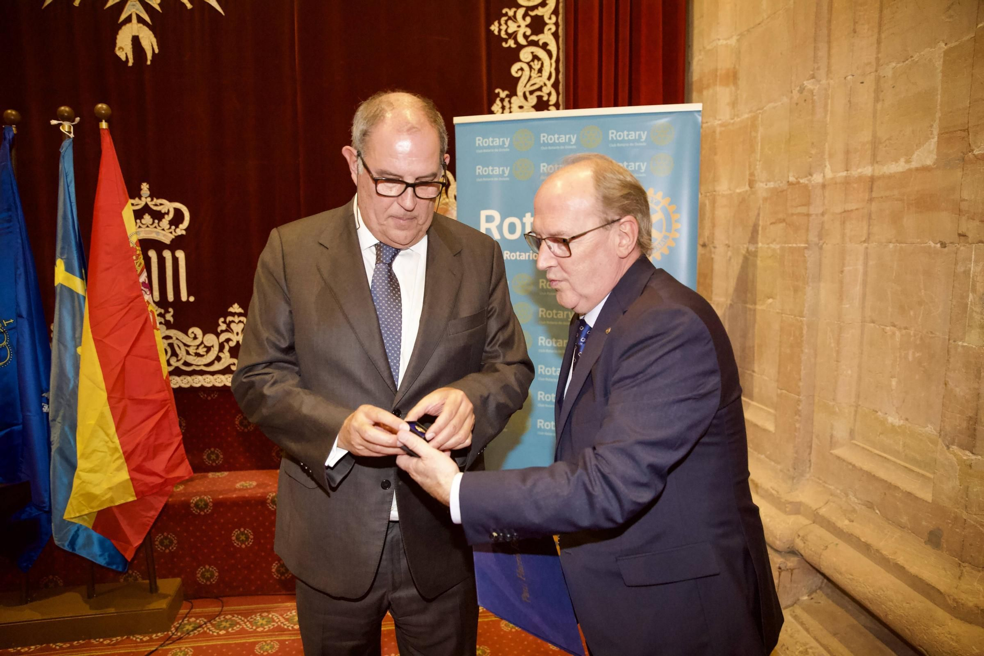 En imágenes: Entrega del premio "Paul Harris" del Rotary Club al empresario Álvaro Platero