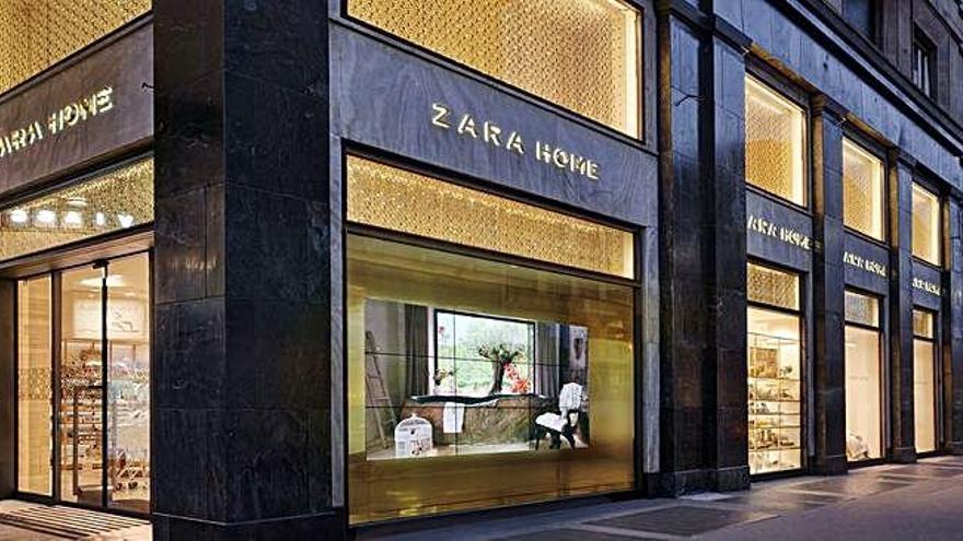 Tienda de Zara Home en Milán.