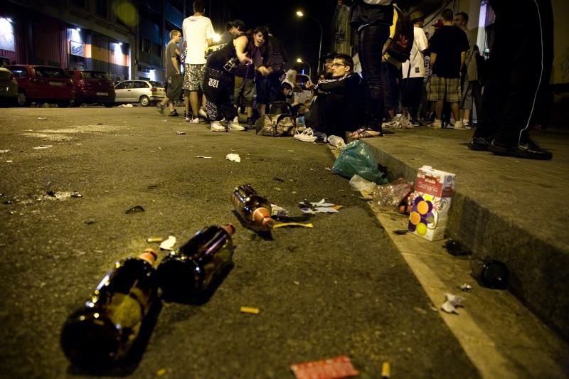 Imagen de archivo de un botellón.