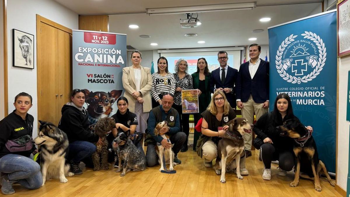 La presentación oficial se ha celebrado en el Colegio Oficial de Veterinarios de Murcia