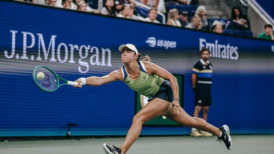 Rybakina cercena el camino de Bouzas la tercera ronda del US Open