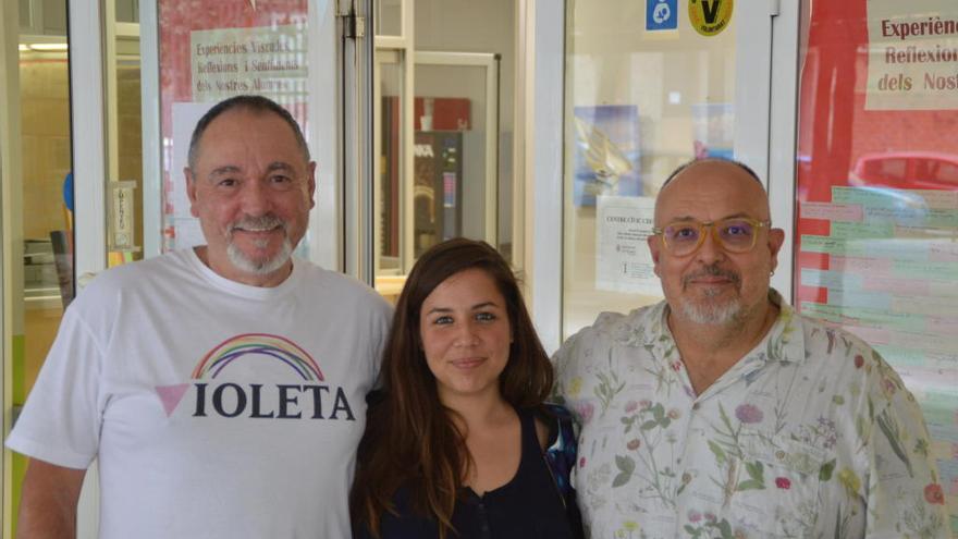 En Fernando, l&#039;Anabel Toral, una activista i en Manuel