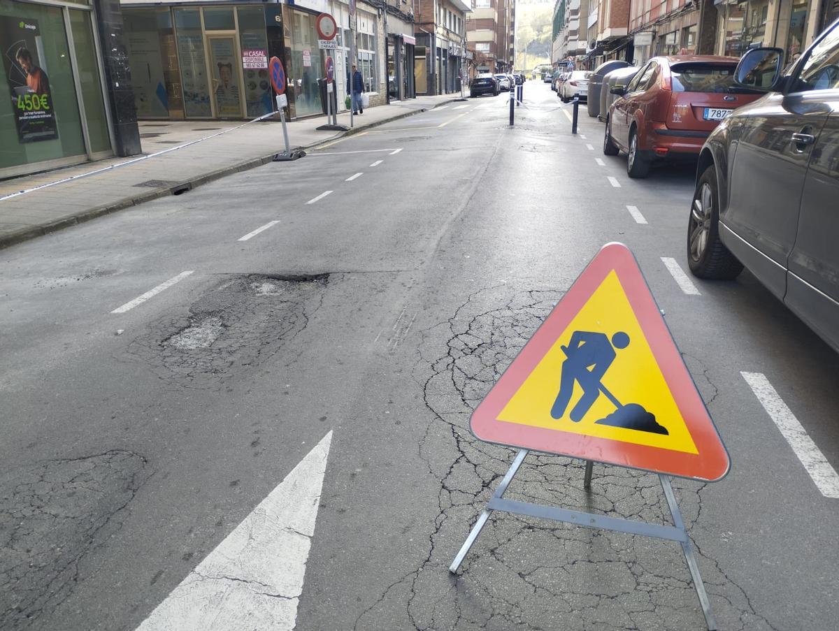 Tramo afectado por las obras.