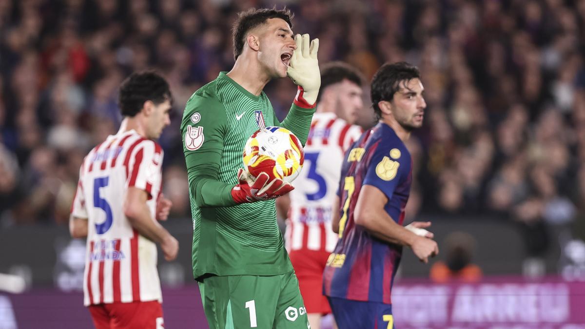 Juan Musso, clave para el Atlético de Madrid