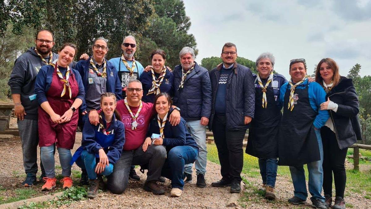 Convivencia del Grupo Scout de La Salle en Los Villares.