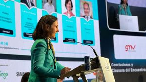 La presidenta de Banco Santander, Ana Botín.