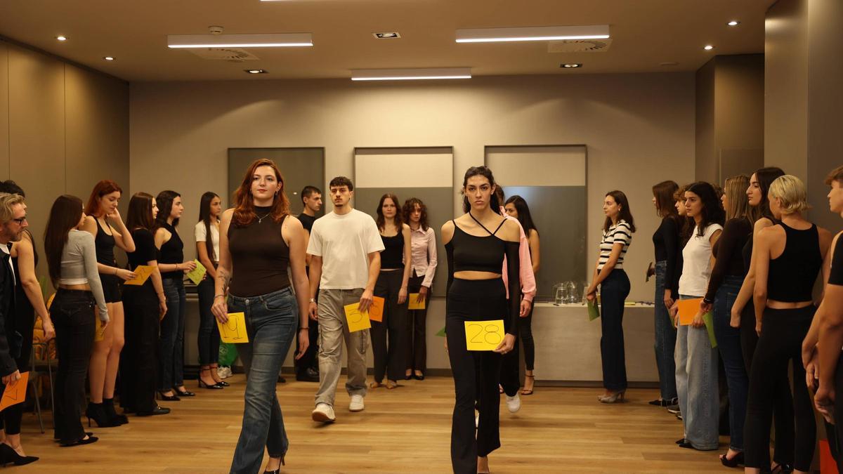 Así arrancó el casting para elegir a los modelos de la pasarela Campoamor