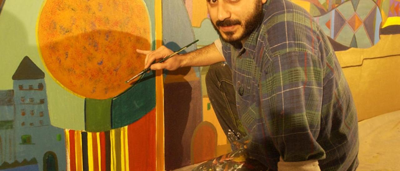El artista sirio Ali, Ali.