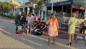 Un camarero y un cliente se apuñalan en una riña por la cuenta en Can Picafort