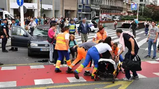 El autor del atropello masivo en A Coruña, investigado por seis delitos de tentativa de homicidio