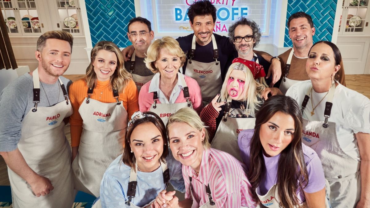 Los 12 concursantes VIP de 'Celebrity Bake Off España'