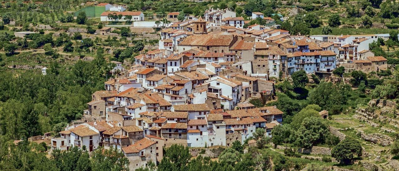 Panorámica de esta pequeña localidad de Els Ports que actualmente no tiene una estación depuradora.