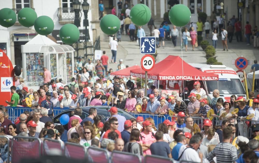 La Vuelta 2016 abarrota Betanzos