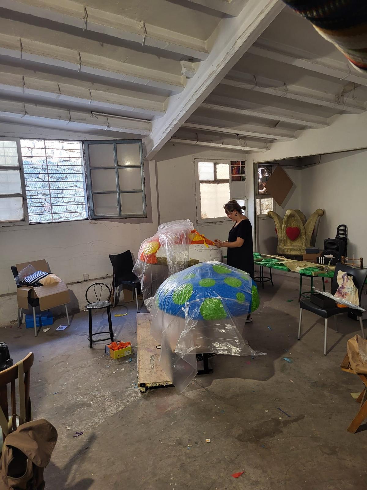 Preparativos para el Anunci de Morella a falta de un mes para la gran fiesta