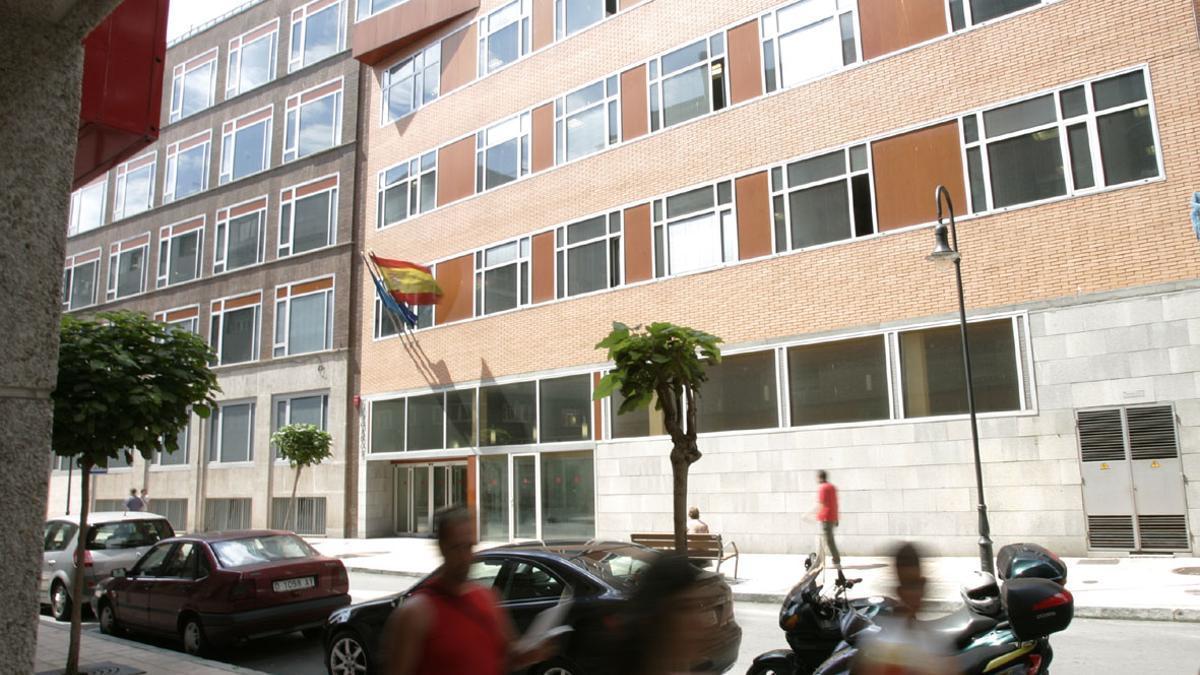 Los Juzgados de Avilés.