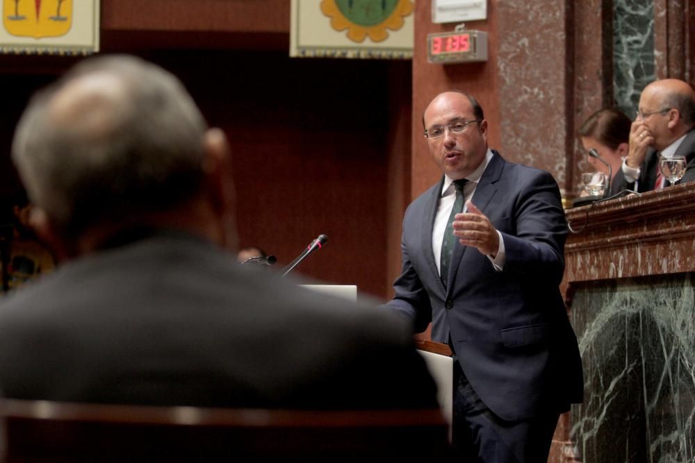 Pleno del debate del Estado de la Región