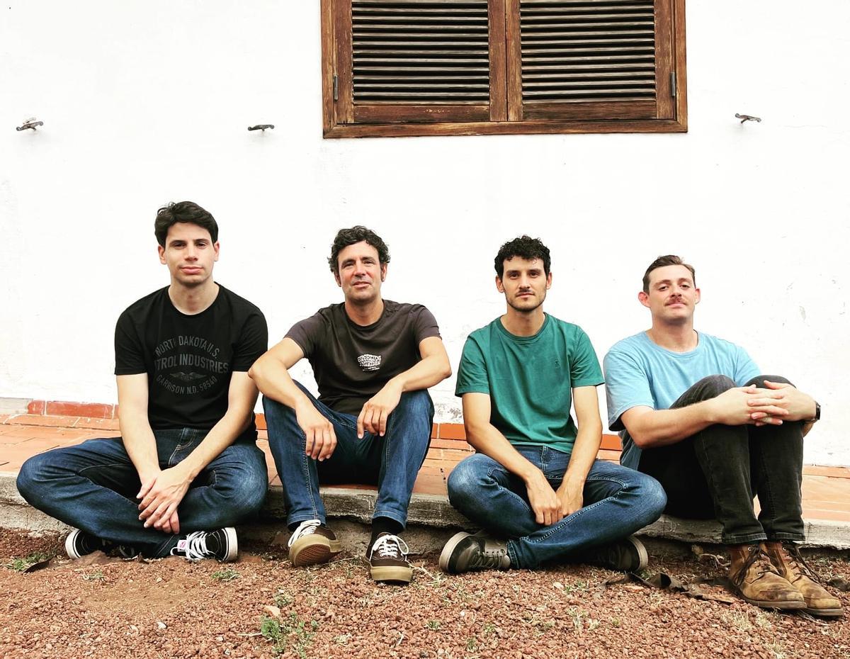 De izquierda a derecha: Jorge Martín, Javier Goiricelaya, Saúl Pestana y Cristian Fernández.