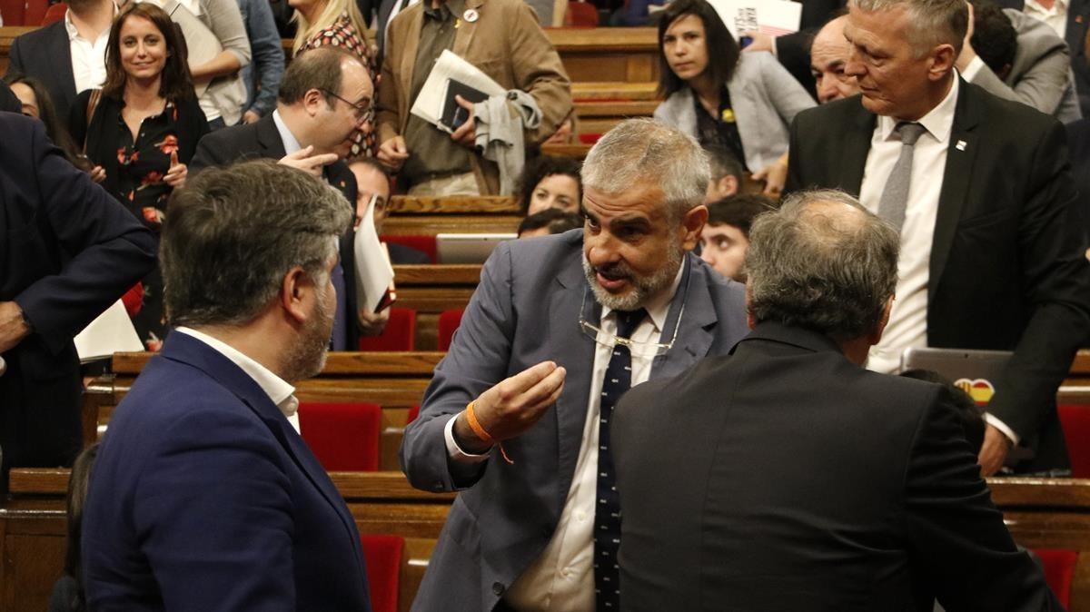 zentauroepp43482699 el president de la generalitat  quim torra  i el diputat alb180525111923