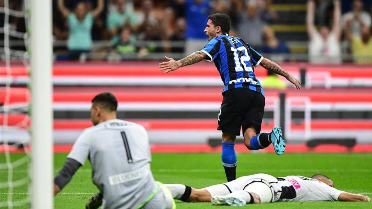 Sensi llefvó el timón del Inter y marcó el único gol del duelo ante Udinese.