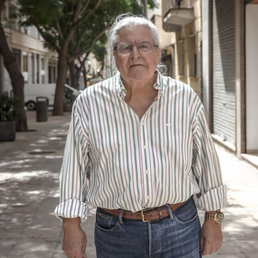 Miquel Vidal, de la asociación es Raval de Santa Catalina. 