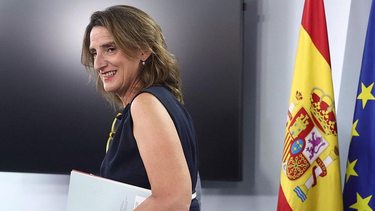 La vicepresidenta tercera y ministra para la Transición Ecológica y el Reto Demográfico, Teresa Ribera.