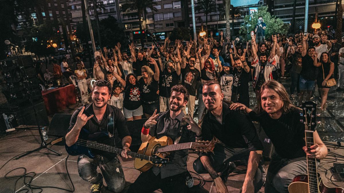 El Quiosco Joven se llenó de música joven