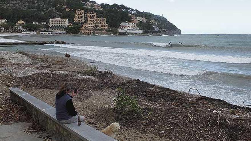 Imagen de la playa del MÃ³naco.