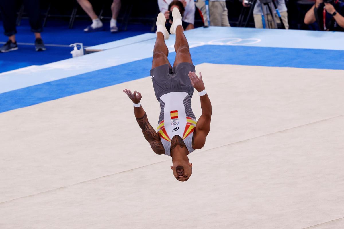 Rayderley Zapata consigue la sexta medalla para España en suelo Rayderley Zapata consigue la sexta medalla para España en suelo
