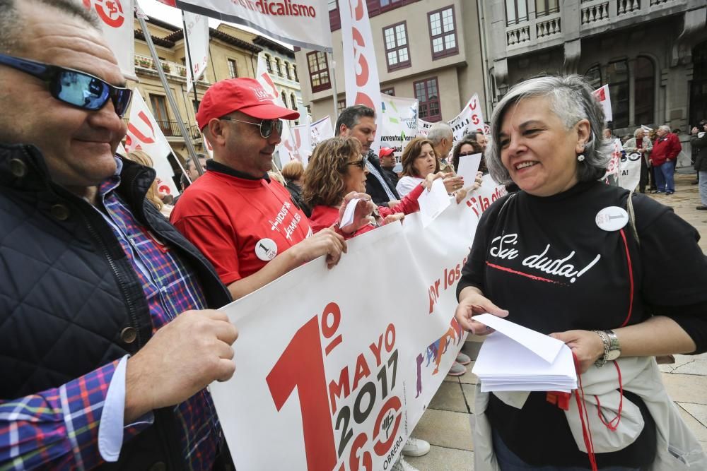 Manifestación del 1 de Mayo en Oviedo